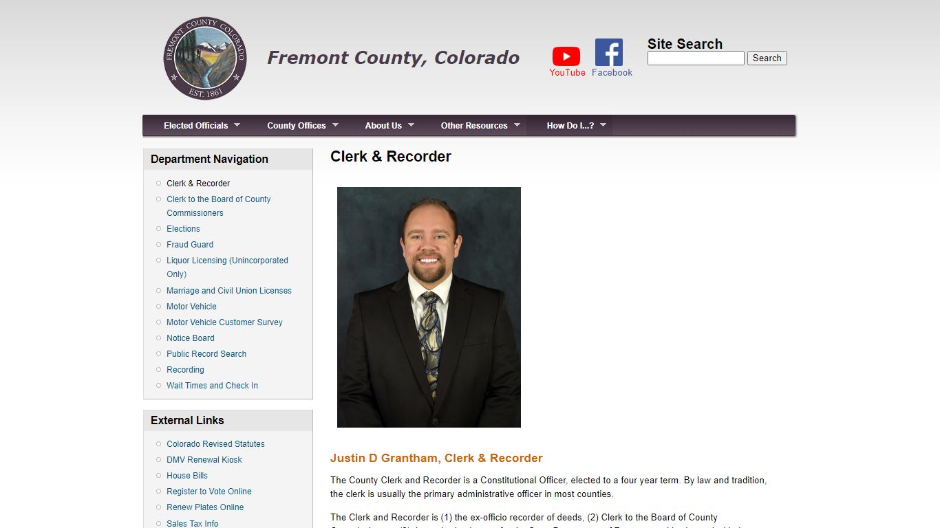 Clerk & Recorder | Fremont County, Colorado